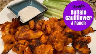 Vegan Buffalo Cauliflower