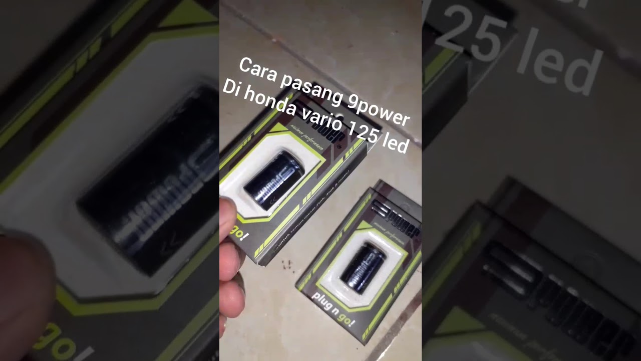 Cara pasang 9power di vario 125led TANPA BUKA BODY, tanpa