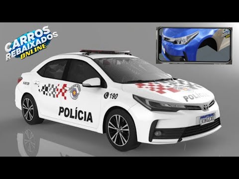 Nova skin Policial – Carros Rebaixados Online