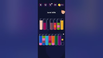 Get Color Level 6536 #watersort #watersortgame #watersortpuzzle #colorgames