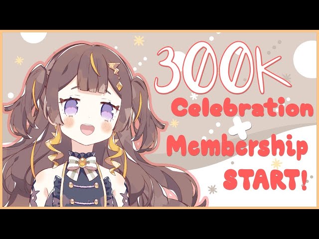 【300K CELEBRATION】Thanks For The Support! Membership Is NOW Open!【hololive Indonesia 2nd Generation】のサムネイル