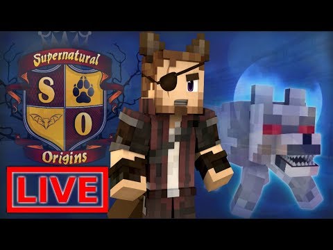 minecraft vampire hunter ENTER THE ARENA! Minecraft Supernatural Origins Server LIVE (Minecraft Roleplay Survival)