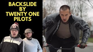 BACKSLIDE - TWENTY ONE PILOTS (UK Independent Artists React) YO THIS MIGHT BE OUR FAVOURITE SO FAR!