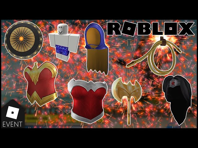 Evento) Como Ganhar Todos Os itens Da (MULHER-MARAVILHA) Roblox