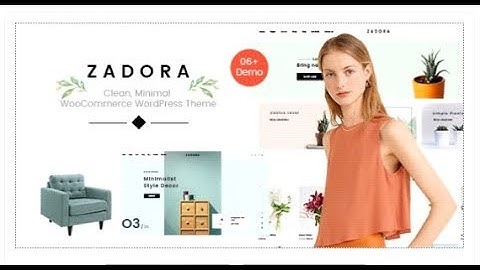 Zadora - Clean Minimal WooCommerce WordPress Theme | Themeforest Templates