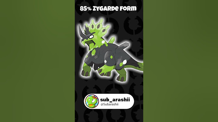 What if Zygarde Had Every Form in Pokemon Legends ZA?