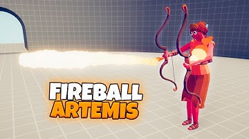 FIREBALL ARTEMIS vs EVERY FACTION | TABS Totally Accurate Battle Simulator Gameplay