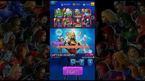 Marvel Puzzle Quest - How to Finish Top 100 in PvE