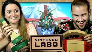 MODE COOPÉRATION VOITURE ET AVION ! | KIT VÉHICULES NINTENDO LABO !