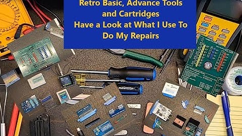 The Tools I Use to Repair 30+ Year Old Computers!