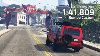 Del Perro Pier Time Trial, 141.809 Rumpo Custom - Gta Online