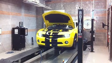 2010 Camaro V6 MBRP American Racing LT Headers Dyno