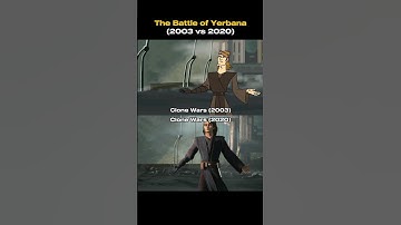 Clone Wars The Battle Of Yerbana (2003 vs 2020) | Star Wars