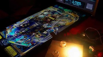 LEDWiz in Future Pinball playing "Tron Legacy" and "Attack from Mars"