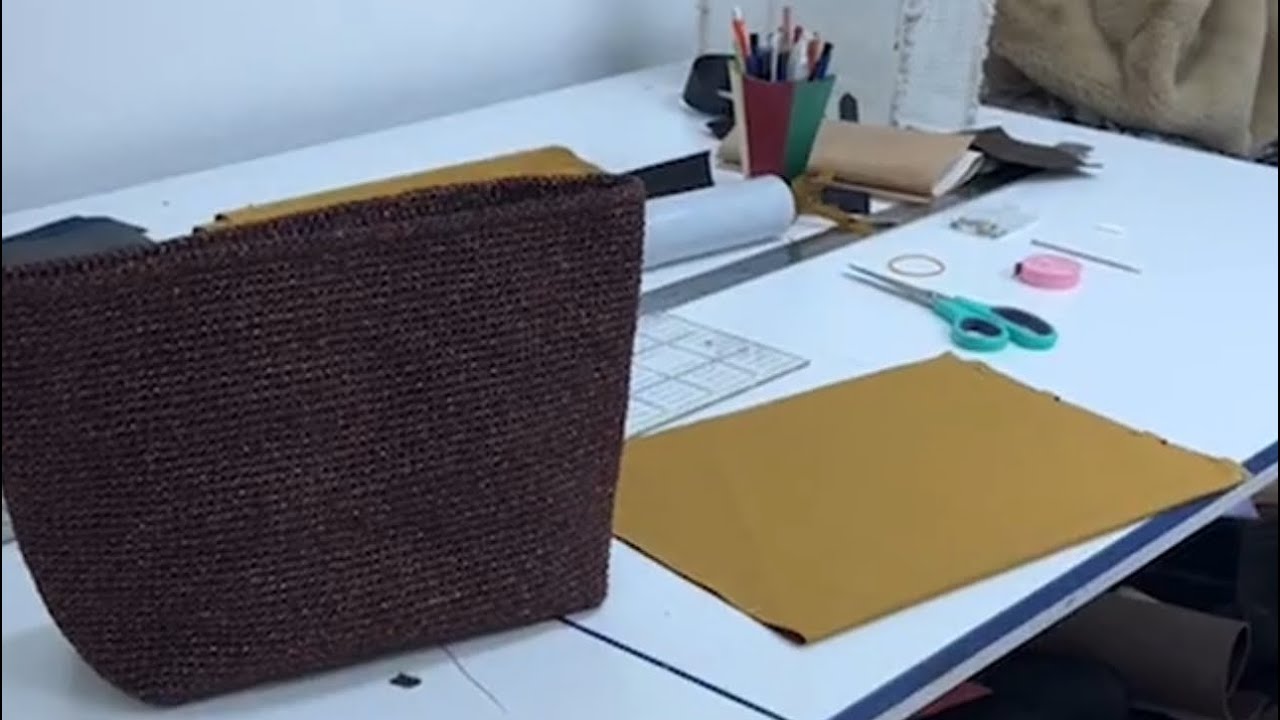 Örgü Çantalara Besleme Ve Astar Nasıl Yapılır ?Aslı Opak Anlatımı iİle…