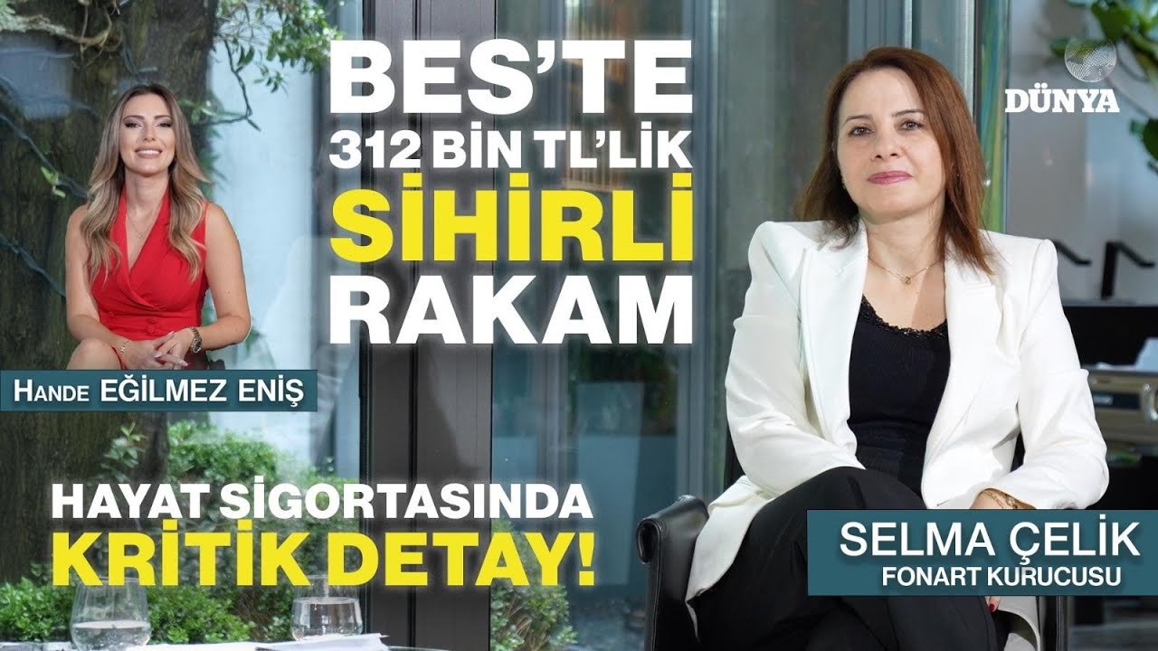 Selma ÇELİK / BES’te 312 bin TL’lik sihirli rakam! / Hande EĞİLMEZ ENİŞ ile Ekonomiye Dair!