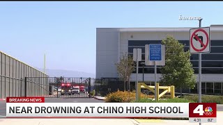 Near drowning at Chino High School