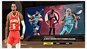 CRAZY 2 WAY INSIDE OUT COMBO GUARD BUILD NBA 2K23 NEXT GEN (SUPER ATHLETIC 6