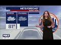 NYC weather forecast: Rain moves in Sunday