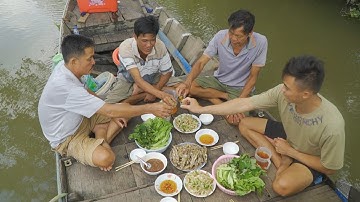 "Lai Rai" Cá Lau Kiếng hấp hành gừng chấm Mắm Nêm | Nét Quê #593
