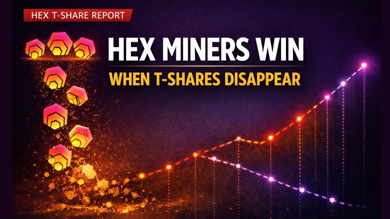 HEX T-Share Report | HEX Miners Win When T-Shares Disappear