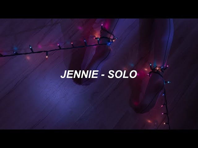 JENNIE - 'SOLO' Easy Lyrics class=