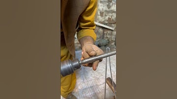 Steel Wire Tension Spring | Simple Drill Machine Crafting #diy #shorts