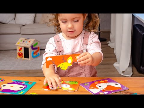 Frisher-Price Baby Puzzle зигзаг "Лес", "Зоопарк"/"Forest", "Zoo" VT1722-04, VT1722-05