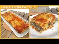 LASAÑA DE BERENJENAS CON POLLO | Prepara una lasaña con berenjenas, más saludable, fácil y deliciosa