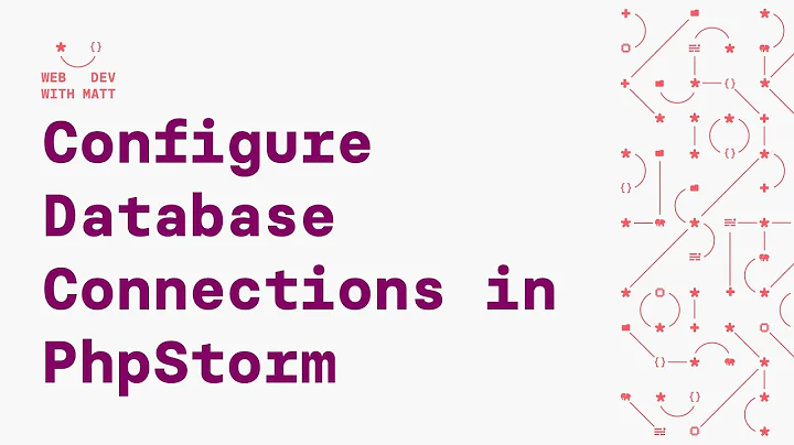 How to Manage Database Connections in PhpStorm's Database Tool