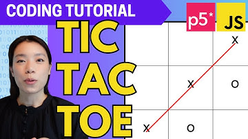 p5.js Coding Tutorial |  Tic Tac Toe