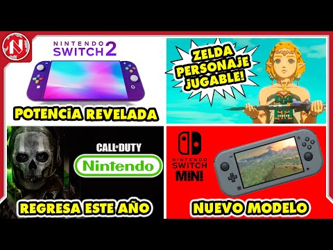 Las Últimas FILTRACIONES y RUMORES sobre Nintendo, SWITCH 2, Zelda y MÁS!!