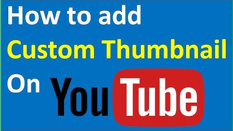 How to add Thumbnails to youtube videos Android Hindi | How to add thumbnail on YouTube video