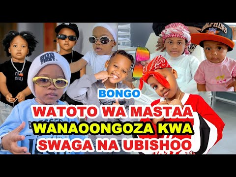 THE CHILDREN OF BONGO MASTERS WHO LEAD TO BISHOO STYLE AND FASHION YOU WILL LOVE THEIR STYLES