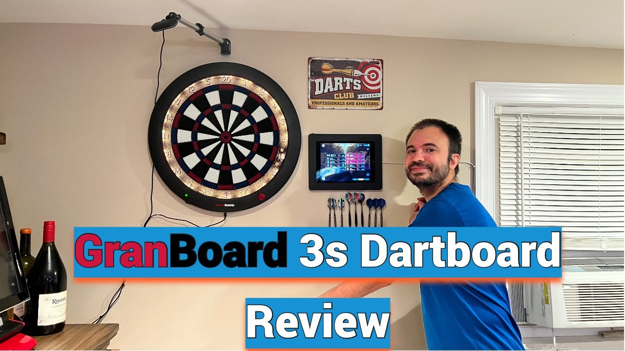 GRAN DARTS GRAN BOARD 3S BLUETOOTH ELECTRONIC DARTBOARD - WHITE