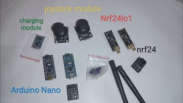 Unboxing Arduino nano, NRF24L01 module, Joystick and more Il unboxing arduino