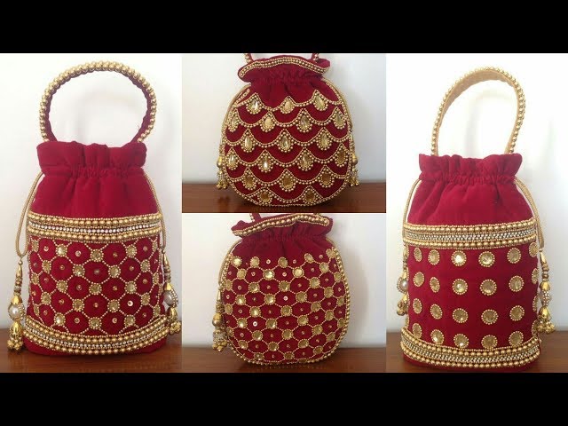 Wholesale Lot of Traditional Ethnic Designer Women Potli Clutch Bag Handbags  | eBay