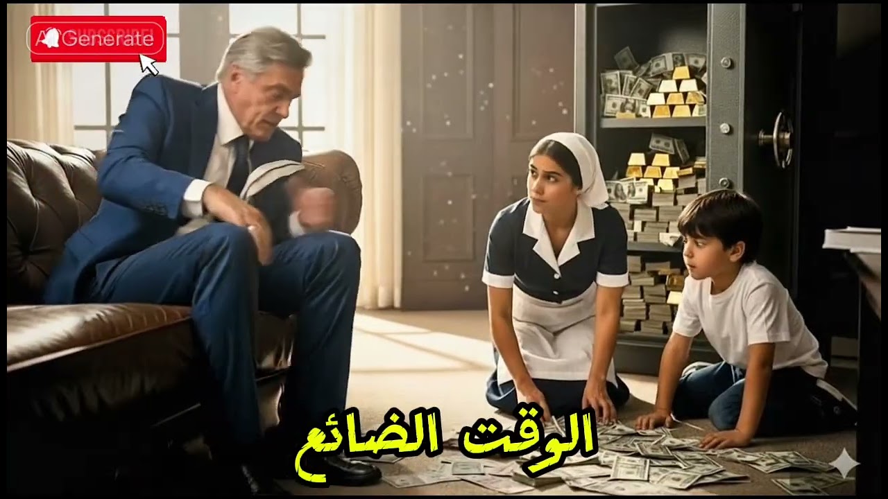 المليونير يتظاهر بالنوم ليختبر الخادمة العربية وابنها…فيتجمد من هول ما يراه 😱