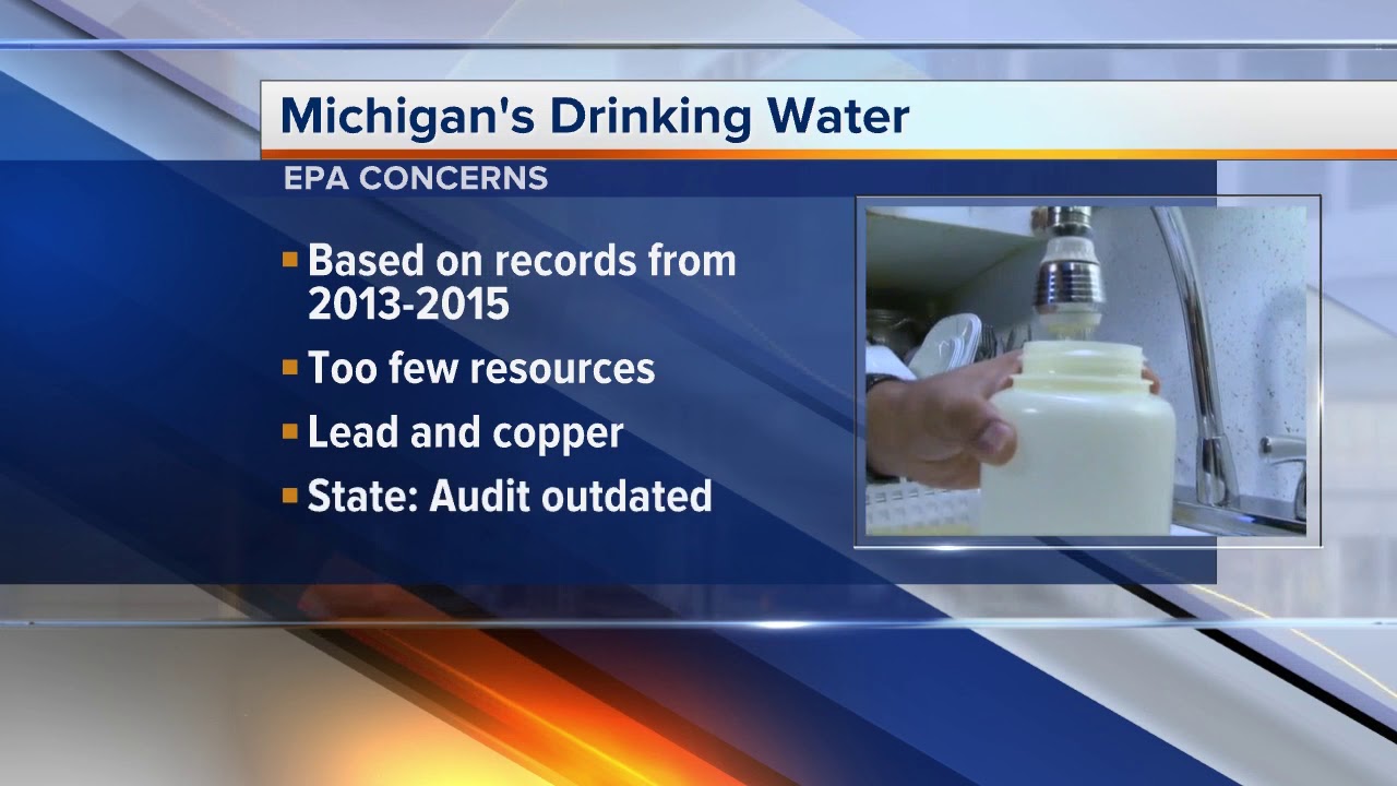 EPA: Michigan should boost water safety in Flint, statewide - YouTube