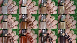 Esmalte Cora Coleção Capivibes Lançamento Com Comparação De Cores