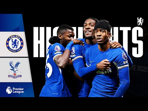   Chelsea 2 1 Crystal Palace HIGHLIGHTS Premier League 2023 24