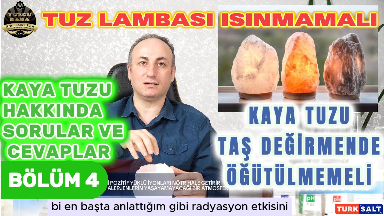 Kristal KayaTuzu SorularCevaplar 4.Bölüm Taş Değirmendeki Tehlike Tuz Lambası Isınmamalı