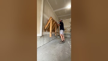 Folding up the work bench for one last time. #diy #workbench #workshop