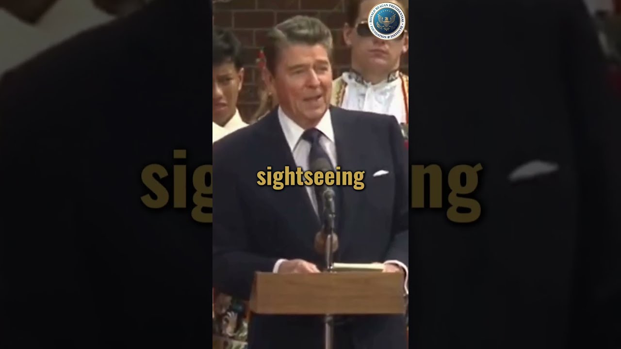 Funniest Ronald Reagan Jokes Two World Leaders See A Waterfall Ronaldreagan Lol History