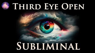 Third Eye Open Subliminalsubconscious Mind Pineal Gland Activation 432 Hz Binaural Beats Rain