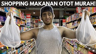 Aku Shopping Makanan Muscle Paling Murah | Cara Mula Diet