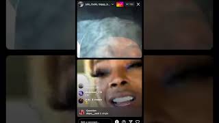 Julio Foolio lacking on IG live | IG live with a fan