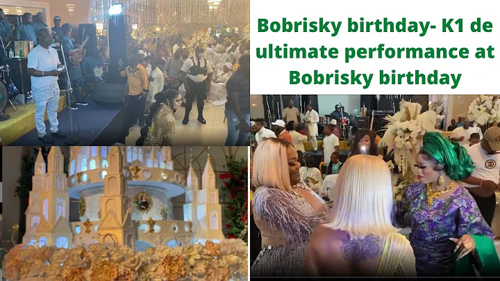 Bobrisky Birthday : K1 de ultimate performance at Bobrisky birthday
