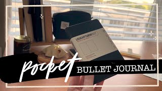 2023 Minimal Pocket Bullet Journal Setup | A6 Leuchtturm1917