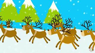 Rudolph The Red Nosed Reindeer | Christmas Songs for kids with lyrics | Carols | Reindeer Song